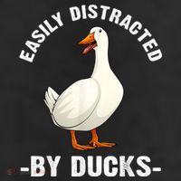 Cute Duck Design Aquatic Bird Duck Lovers 25L Jumbo Tote