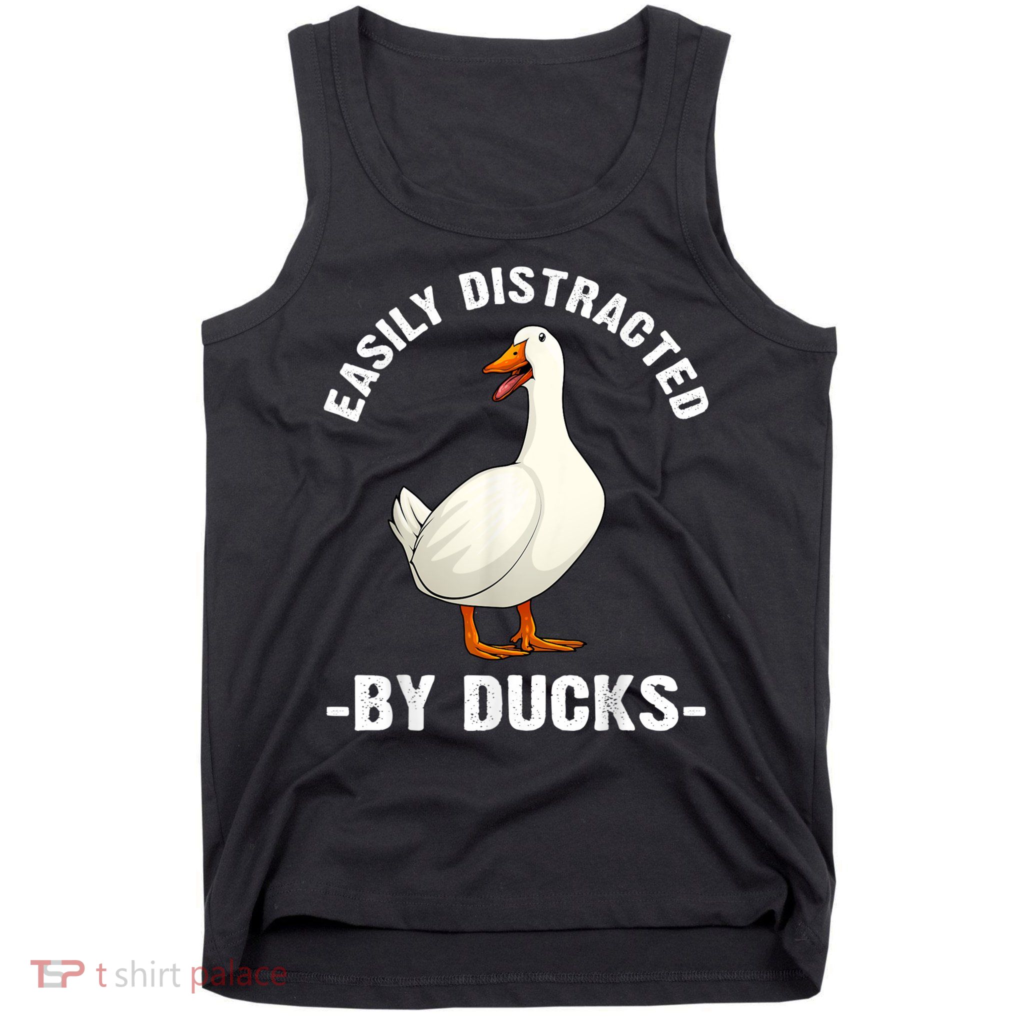 Cute Duck Design Aquatic Bird Duck Lovers Tank Top