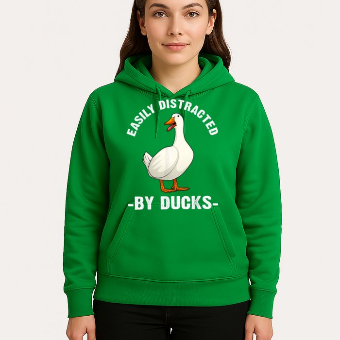Cute Duck Design Aquatic Bird Duck Lovers Hoodie