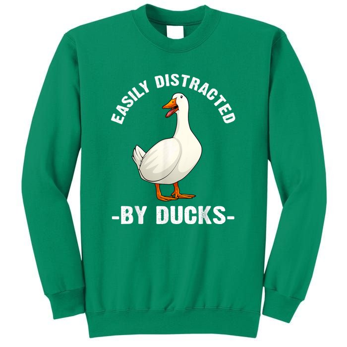 Cute Duck Design Aquatic Bird Duck Lovers Sweatshirt