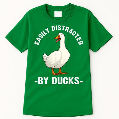 Cute Duck Design Aquatic Bird Duck Lovers Tall T-Shirt