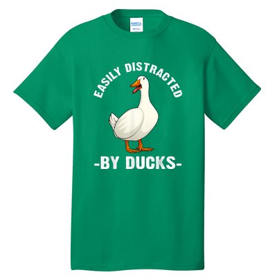 Cute Duck Design Aquatic Bird Duck Lovers Tall T-Shirt