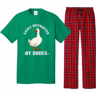 Cute Duck Design Aquatic Bird Duck Lovers Pajama Set