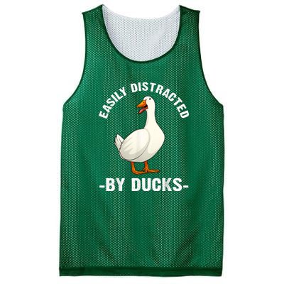 Cute Duck Design Aquatic Bird Duck Lovers Mesh Reversible Basketball Jersey Tank