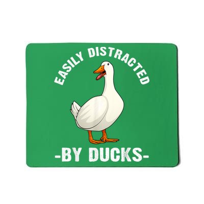 Cute Duck Design Aquatic Bird Duck Lovers Mousepad