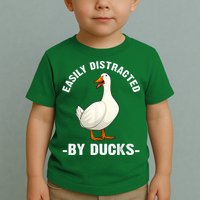 Cute Duck Design Aquatic Bird Duck Lovers Toddler T-Shirt