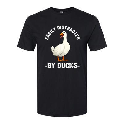 Cute Duck Design Aquatic Bird Duck Lovers Softstyle CVC T-Shirt