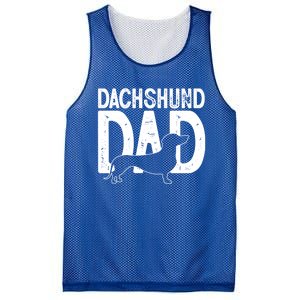 Cute Dachshund Dog Dad Puppy Lover Father Gift Mesh Reversible Basketball Jersey Tank