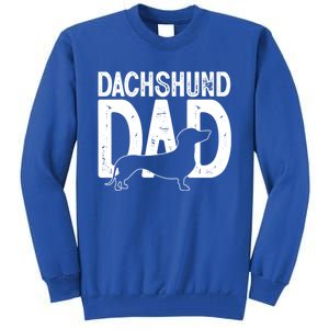 Cute Dachshund Dog Dad Puppy Lover Father Gift Tall Sweatshirt