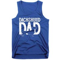 Cute Dachshund Dog Dad Puppy Lover Father Gift Tank Top