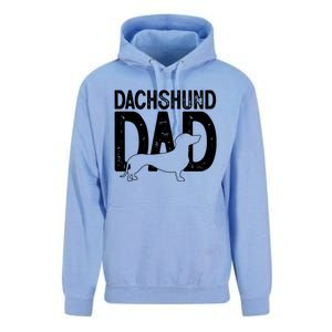 Cute Dachshund Dog Dad Puppy Lover Father Gift Unisex Surf Hoodie