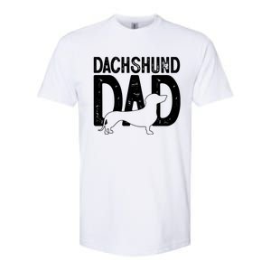 Cute Dachshund Dog Dad Puppy Lover Father Gift Softstyle CVC T-Shirt