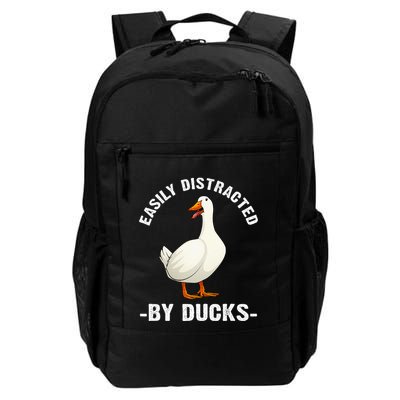 Cute Duck Design For Aquatic Bird Duck Lovers Daily Commute Backpack