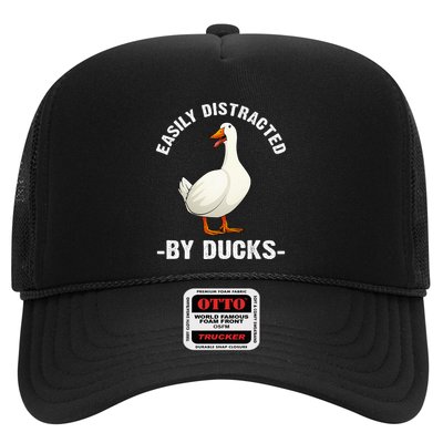 Cute Duck Design For Aquatic Bird Duck Lovers Trucker Hat
