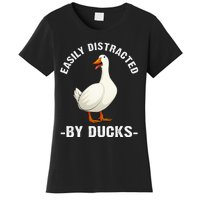 Cute Duck Design For Aquatic Bird Duck Lovers Women's T-Shirt