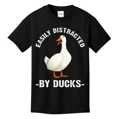 Cute Duck Design For Aquatic Bird Duck Lovers Kids T-Shirt