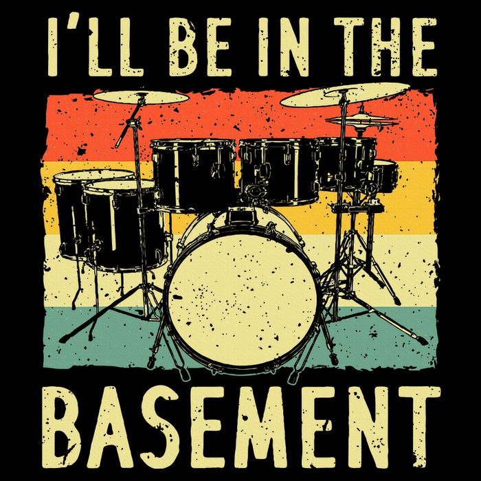 Cool Drumming Design For Drum Set Drumming 16 in Basic Backpack