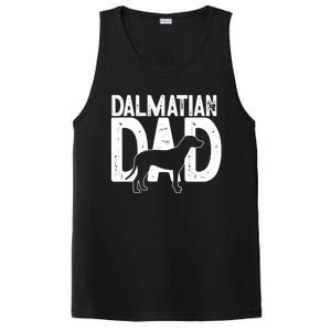 Cute Dalmatian Dog Dad Puppy Lover Father Cool Gift PosiCharge Competitor Tank