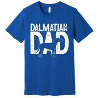 Cute Dalmatian Dog Dad Puppy Lover Father Cool Gift Premium T-Shirt