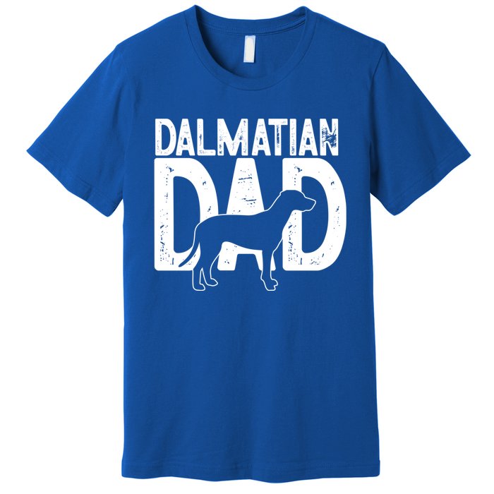 Cute Dalmatian Dog Dad Puppy Lover Father Cool Gift Premium T-Shirt