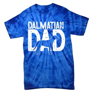 Cute Dalmatian Dog Dad Puppy Lover Father Cool Gift Tie-Dye T-Shirt