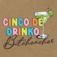 Cinco De Drinko Funny Cinco De Mayo Drinking Cotton Canvas Backpack
