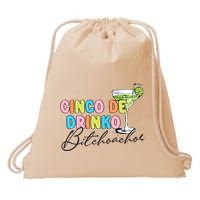 Cinco De Drinko Funny Cinco De Mayo Drinking Drawstring Bag