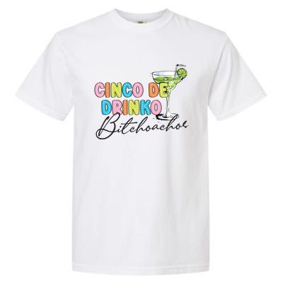 Cinco De Drinko Funny Cinco De Mayo Drinking Garment-Dyed Heavyweight T-Shirt