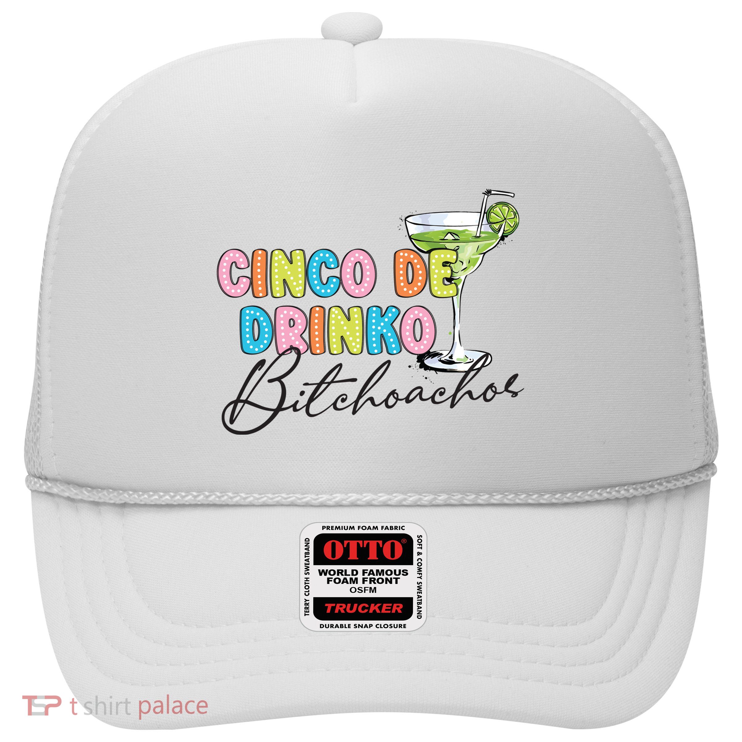 Cinco De Drinko Funny Cinco De Mayo Drinking Trucker Hat