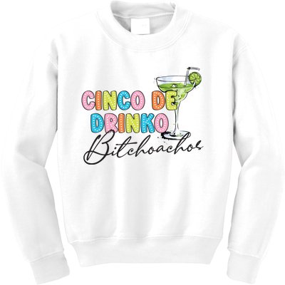 Cinco De Drinko Funny Cinco De Mayo Drinking Kids Sweatshirt