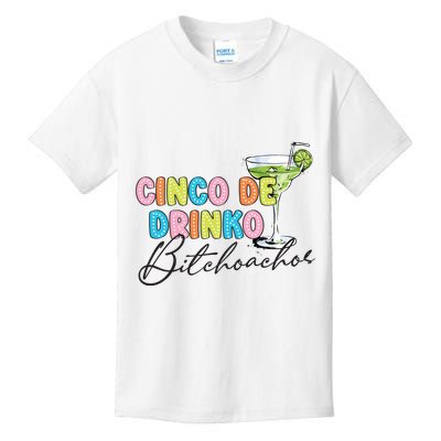 Cinco De Drinko Funny Cinco De Mayo Drinking Kids T-Shirt