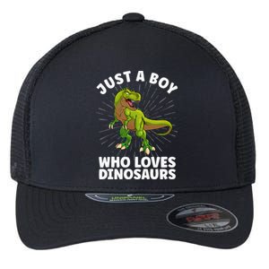 Cool Dinosaur Design For Men Dino Animal Dinosaur Lover Flexfit Unipanel Trucker Cap