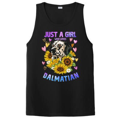 Cute Dalmatian Dog Loving Puppy Lover Gift PosiCharge Competitor Tank