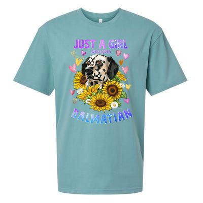 Cute Dalmatian Dog Loving Puppy Lover Gift Sueded Cloud Jersey T-Shirt