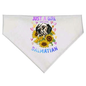 Cute Dalmatian Dog Loving Puppy Lover Gift USA-Made Doggie Bandana