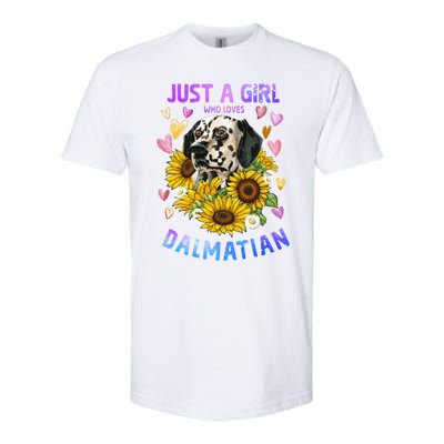 Cute Dalmatian Dog Loving Puppy Lover Gift Softstyle® CVC T-Shirt