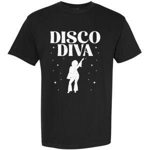 Cool Disco Design Girls Dance Party Disco Lovers Garment-Dyed Heavyweight T-Shirt