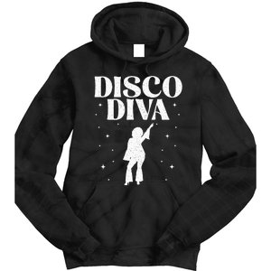 Cool Disco Design Girls Dance Party Disco Lovers Tie Dye Hoodie