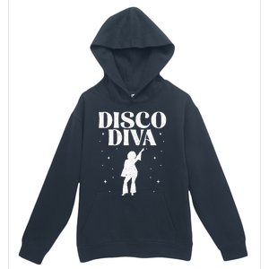 Cool Disco Design Girls Dance Party Disco Lovers Urban Pullover Hoodie