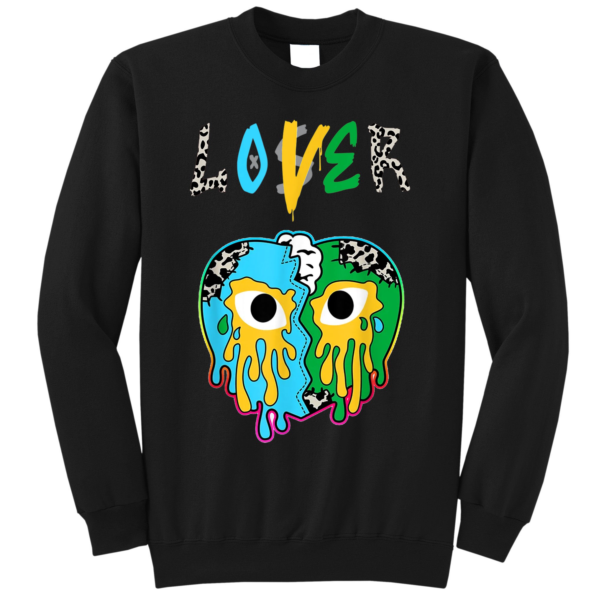Chunky Dunky Dunks Loser Lover Heart Crying Chunky Dunky Sweatshirt