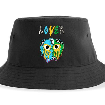 Chunky Dunky Dunks Loser Lover Heart Crying Chunky Dunky Sustainable Bucket Hat