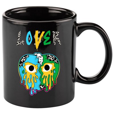 Chunky Dunky Dunks Loser Lover Heart Crying Chunky Dunky 11oz C Handle Ceramic Mug