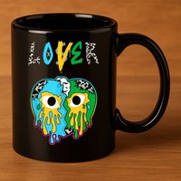 Chunky Dunky Dunks Loser Lover Heart Crying Chunky Dunky 11oz C Handle Ceramic Mug