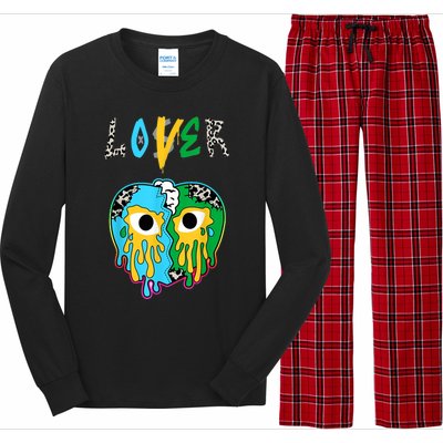 Chunky Dunky Dunks Loser Lover Heart Crying Chunky Dunky Long Sleeve Pajama Set