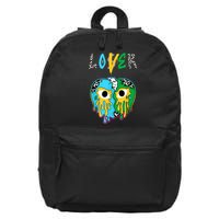 Chunky Dunky Dunks Loser Lover Heart Crying Chunky Dunky 16 in Basic Backpack
