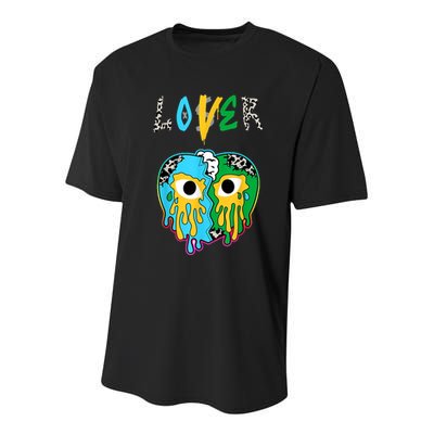 Chunky Dunky Dunks Loser Lover Heart Crying Chunky Dunky Youth Performance Sprint T-Shirt