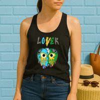 Chunky Dunky Dunks Loser Lover Heart Crying Chunky Dunky Womens Tank Top