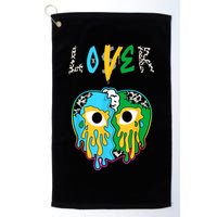 Chunky Dunky Dunks Loser Lover Heart Crying Chunky Dunky Golf Towel