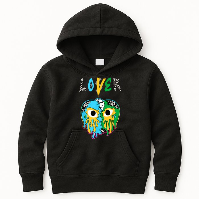 Chunky Dunky Dunks Loser Lover Heart Crying Chunky Dunky Kids Hoodie