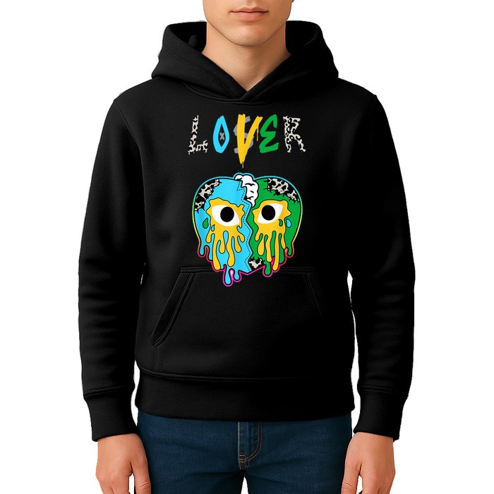 Chunky Dunky Dunks Loser Lover Heart Crying Chunky Dunky Kids Hoodie